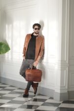 کاپشن مردانه چرم مدل موتوری - آموت چرم - Image 15
