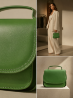 کیف دوشی چرم مدل سونیا - آموت چرم - Image 15