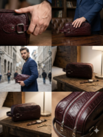 شوزبگ چرم مردانه مدل ماهان - آموت چرم - Image 30