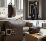 شوزبگ چرم مردانه مدل ماهان - آموت چرم - Image 38