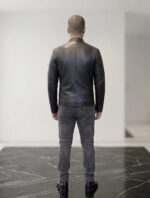 کاپشن مردانه چرم مدل آرتا - آموت چرم - Image 2