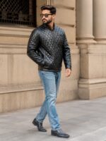 کاپشن چرم مدل آریا - آموت چرم - Image 6