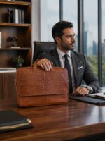 کیف اداری چرم ES0117 - آموت چرم - Image 9