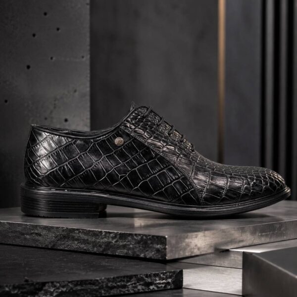 کفش مردانه تمام چرم کد Z80 - آموت چرم - Image 17