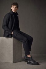 نیم بوت تمام چرم مردانه مدل پالاموت - آموت چرم - Image 5